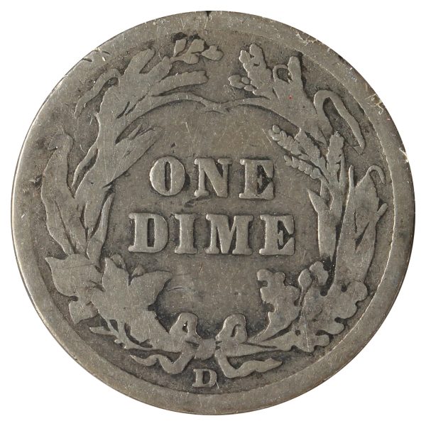 1912 D USA Dime Good (G-4) Scratched, Cleaned or Impaired Online Sale