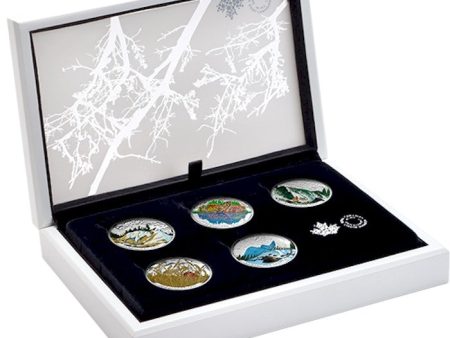 RDC 2016 Canada $20 Landscape Illusion 5-Coin Set & Deluxe Case (No Tax) Impaired Online now