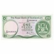 Scotland 1986 Royal Bank of Scotland 1 Pound Note, SC831b, AU Supply