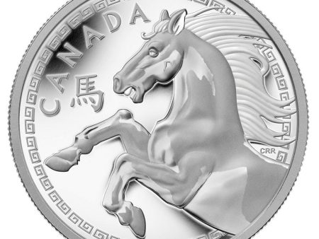 RDC 2014 Canada $250 Year of the Horse Fine Silver Kilo Coin (No Tax) scuffed capsule Discount