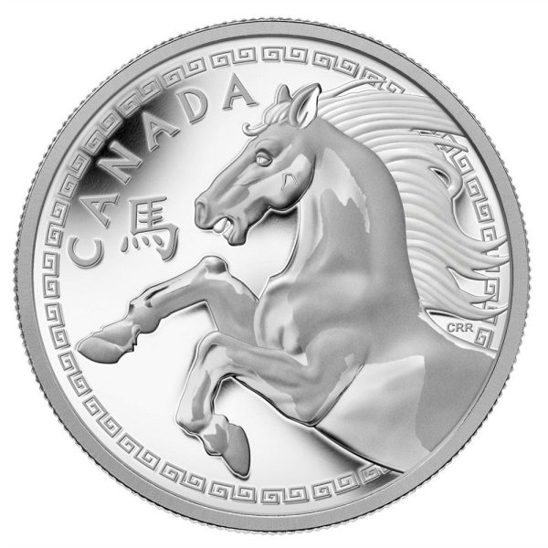 RDC 2014 Canada $250 Year of the Horse Fine Silver Kilo Coin (No Tax) scuffed capsule Discount