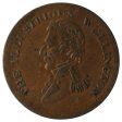 WE-10A2 1816 Wellington Waterloo Half Penny Token AU-UNC (AU-55) $ Online now