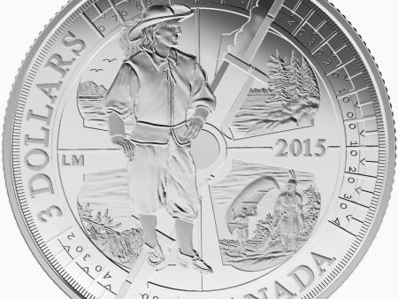 RDC 2015 Canada $3 400th Anniversary of Samuel de Champlain (No Tax)impaired Supply