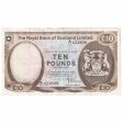 Scotland 1977 Royal Bank of Scotland 10 Pound Note, SC819, VF-EF Cheap