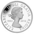 RDC 2013 Canada $50 Queen s Coronation 5oz Fine Silver (No Tax) scratched capsule Cheap