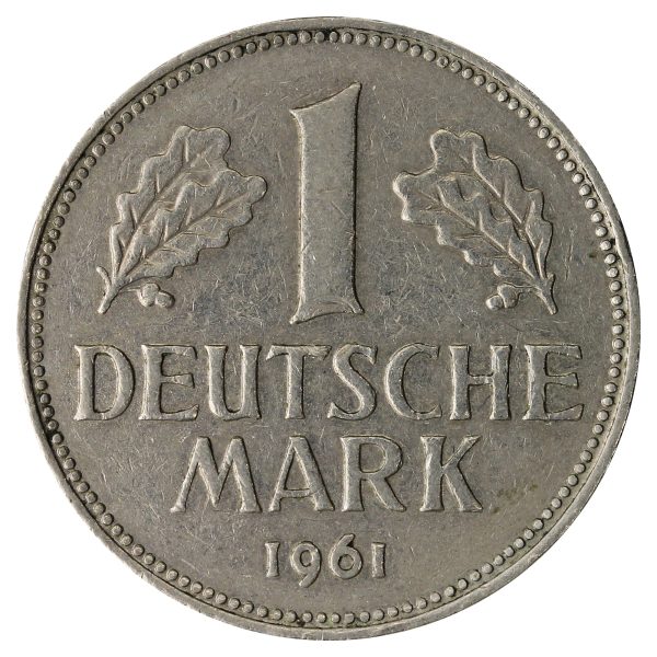 German Federal Republic 1961G Mark VF-EF (VF-30) Sale