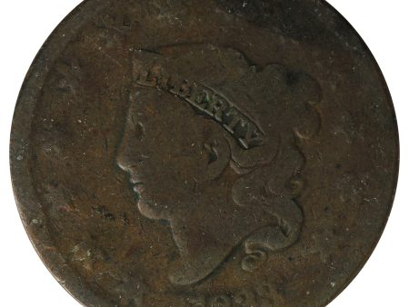 1829 Large Letters USA Cent G-VG (G-6) $ Online