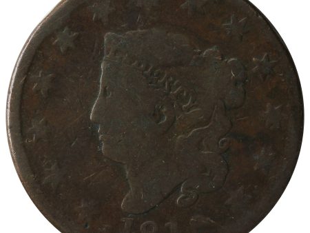 1819 Large Date USA Cent About Good (AG-3) Fashion