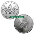 (LPO) Random Year 1oz Silver Maple Leaf .9999 (TAX exempt) Scratches - NO Credit Card, Paypal. Discount