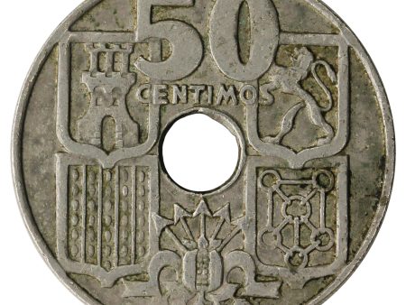 Spain 1963 50 Centimos Very Fine (VF-20) on Sale