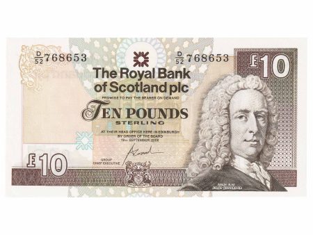 Scotland 2006 Royal Bank of Scotland 10 Pound Note, SC853b, UNC Hot on Sale