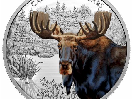 RDC 2020 Canada $30 Imposing Icons: Moose Fine Silver (No Tax) Scuffed Capsule Fashion