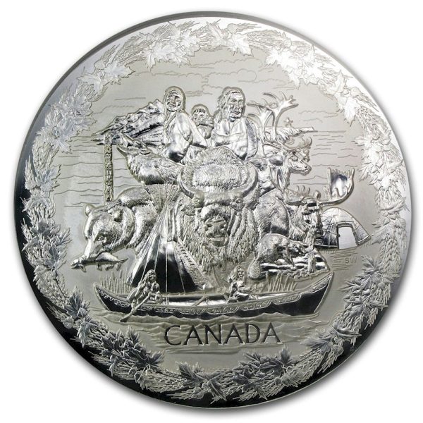 RDC 2007 $250 Early Canada Olympic Fine Silver Kilo (No Tax) scuffed capsule Online