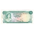 Bahamas Note, Pick #27a 1968 1 Dollar, Extra Fine (EF-40) Tear For Discount