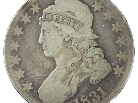 1831 USA Half Dollar Fine (F-12) Impaired Fashion