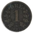 Norway 1876 1 Ore Very Fine (VF-20) Online now