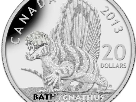 RDC 2013 $20 Dinosaurs of Canada - Bathygnathus Borealis (No Tax) toned For Cheap