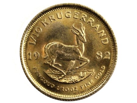 South Africa 1982 1 10oz. Gold Krugerrand For Discount