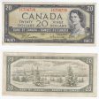 BC-41b 1954 Canada $20 Beattie-Rasminsky, A W, VF For Sale