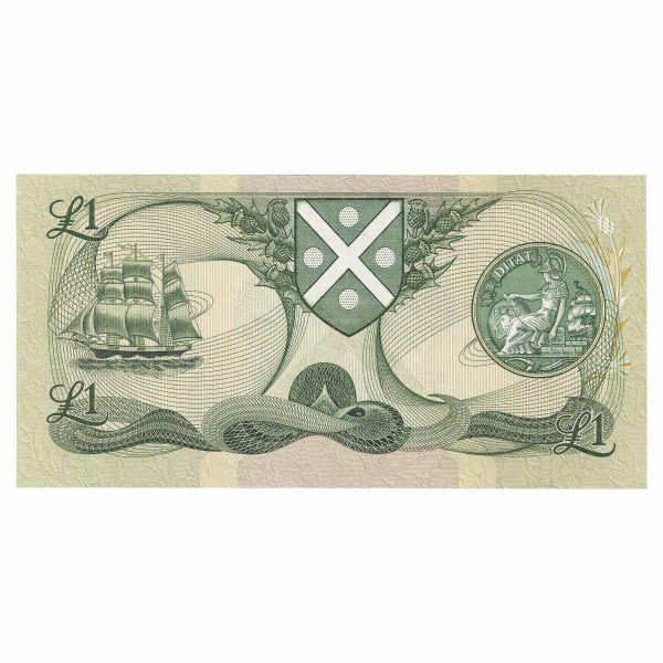 Scotland 1985 Bank of Scotland 1 Pound Note, SC109e, UNC Cheap