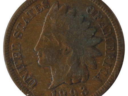 1893 USA Cent Very Fine (VF-20) Impaired Sale