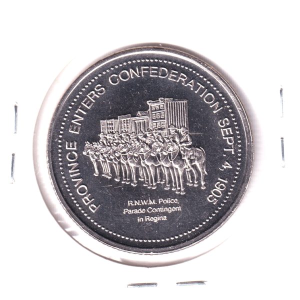 1980 Regina Commemorative Dollar: Province Enters Confederation Sept. 4, 1905 on Sale