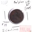 Belgium 1869 2 Centimes VF-EF (VF-30) impaired Hot on Sale