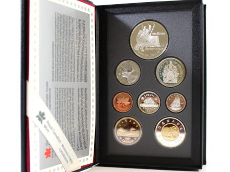 RDC 1997 Canada Proof Double Dollar Set from RCM (Silver coins toned) Online now