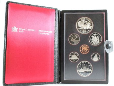 RDC 1981 Canada Trans-Canada Railway Centennial Proof Double Dollar Set (silver $1 toned) Online