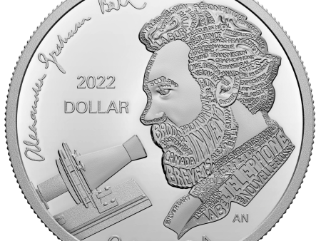 RDC 2022 Canada $1 Alexander Graham Bell: Great Inventor Proof Silver (No Tax) scratched capsule Sale