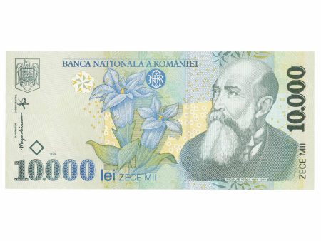 Romania 1999 10,000 Lei Note, Pick #108a, UNC on Sale