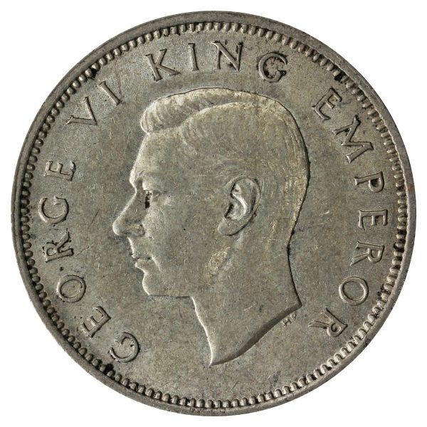 New Zealand 1942 Shilling EF-AU (EF-45) Online Hot Sale