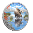 2024 Canada $20 Wildlife Reflections: Moose Fine Silver (No Tax) Supply