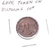 Love Token on Victorian Canada 10-cents - Initial W or M Cheap