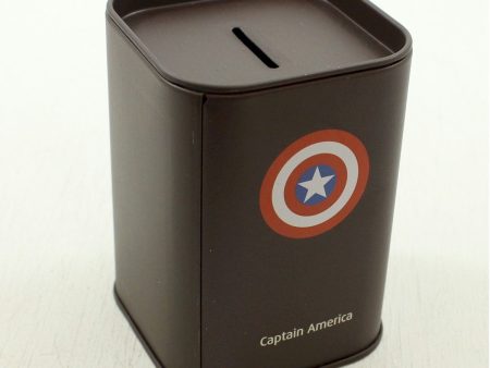 Money Bank: Captain America Themed Coin Bank Supply