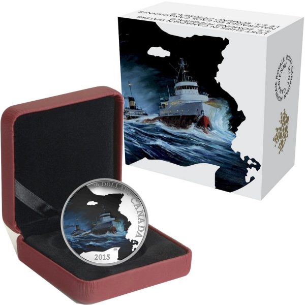 RDC 2015 $20 Lost Ships in Canadian Waters - S.S. Edmund Fitzgerald (No Tax) impaired Online Sale