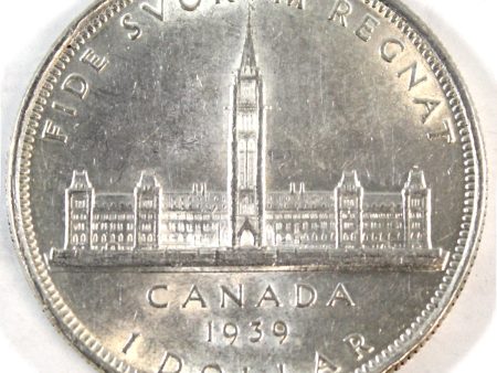 1939 Canada Dollar EF-AU (EF-45) Sale