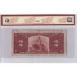 BC-22a 1937 Canada $2 Osborne-Towers, B B, BCS Certified F-12 (Soiling) Online