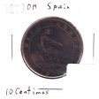 Spain 1870OM 10 Centimos (Ungraded) For Discount