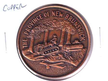 New Brunswick Joined the Confederation of Canada in the Year 1867 Medallion Online Sale