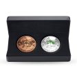 RDC 2018 Canada $30 CNIB 2-coin Set (Coin & Bronze Medallion) No Tax (scratched capsule) Hot on Sale