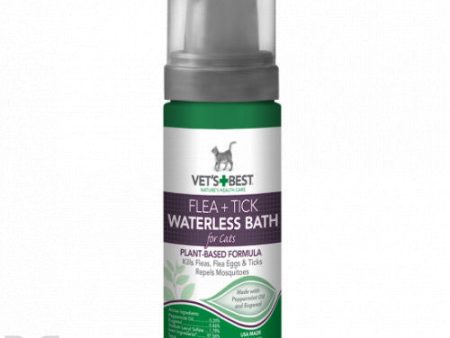 Vet s Best Flea + Tick Waterless Bath for Cats Online Sale