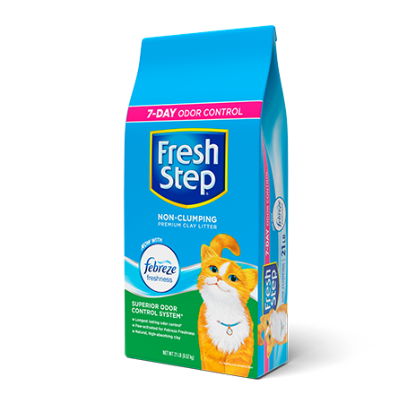 PREMIUM NON-CLUMPING LITTER NOW WITH FEBREZE Fashion