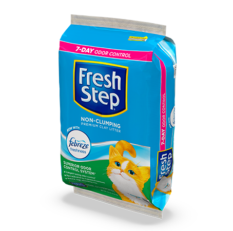 PREMIUM NON-CLUMPING LITTER NOW WITH FEBREZE Fashion