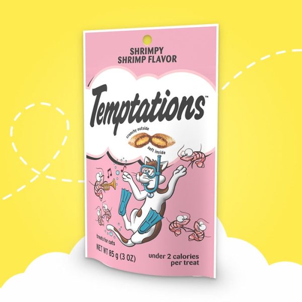 Temptations Treats Shrimpy Shrimp Flavor, 3 OZ Discount