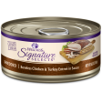 Wellness Signature Selects Grain Free Natural Shredded White Meat Chicken and Turkey Entree in Sauce Wet Canned Cat Food Cheap