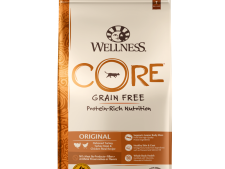 Wellness CORE Natural Grain Free Original Turkey, Chicken, Whitefish & Herring Recipe Dry Cat Food For Discount