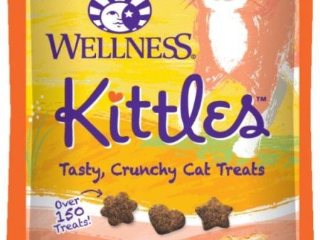 Wellness Kittles Grain Free Turkey and Cranberries Recipe Crunchy Cat Treats Online now