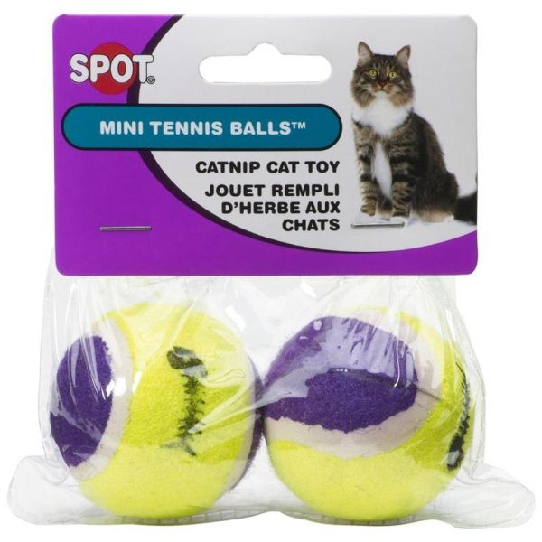 SPOT MINI TENNIS BALLS BELL & CATNIP Discount