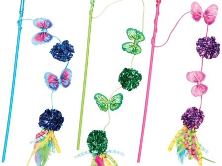 SPOT BUTTERFLY MYLAR WAND Hot on Sale